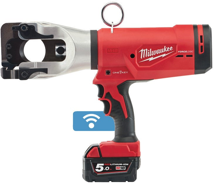 Milwaukee M18 HCC45-522C Accu Hydraulische kabelkniptang 18V 5.0Ah & 2.0Ah Li-Ion M18™ FORCE LOGIC™ in koffer - 4933459266