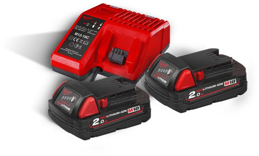 Milwaukee M18 NRG-202 Accu pack NRG 18V 2.0Ah Li-Ion M18™ - 4933459213