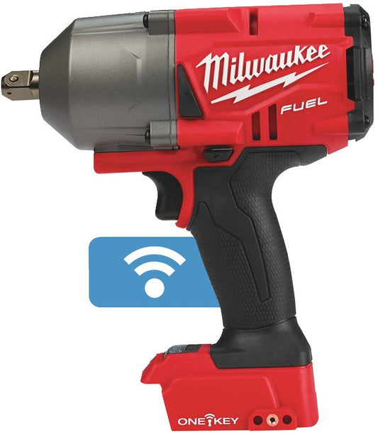 Milwaukee M18 ONEFHIWP12-0X Accu Slagmoersleutel 1/2"" met verende borgpen 18V Losse Body M18 FUEL™ ONE-KEY™ in HD-Box - 4933459724