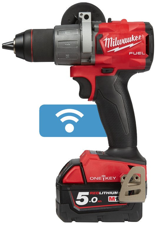 Milwaukee M18 ONEPD2-502X Accu Schroefboormachine 18V 5.0AH Li-Ion M18 FUEL™ ONE-KEY™ in HD-Box - 4933464527