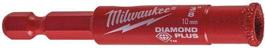 Milwaukee Diamond Plus ™ nat / droog boren 10 mm ¼"" Hex - 49560509