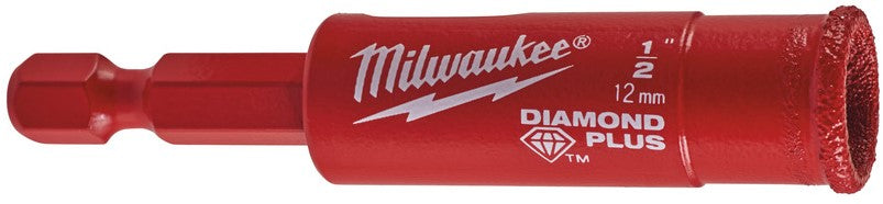 Milwaukee Diamond Plus ™ nat / droog boren 12 mm ¼"" Hex - 49560511