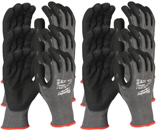 Milwaukee Schnittfeste Handschuhe Klasse 5 12er-Pack Handschuhe Schnittstufe 5-XL/10 – 4932471624