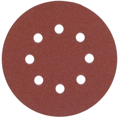 Milwaukee Sandpaper for eccentric sanders Ø 125 mm - 8 holes 125 mm H and L GR 120 - 5 pieces - 4932367743