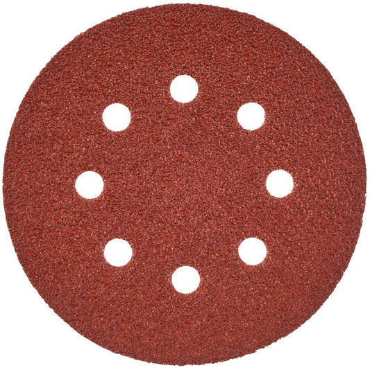 Milwaukee Schuurpapier voor excentrische schuurmachines Ø 125 mm - 8 gaten 125 mm H en L GR 40-25 stuks - 4932371470