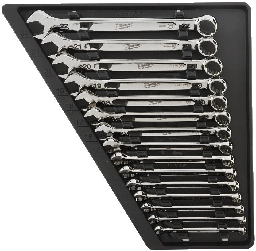 Milwaukee Combinatiesleutel sets 15 pct Maxbite Metric Comb. Spanner Set - 1pc - 4932464258