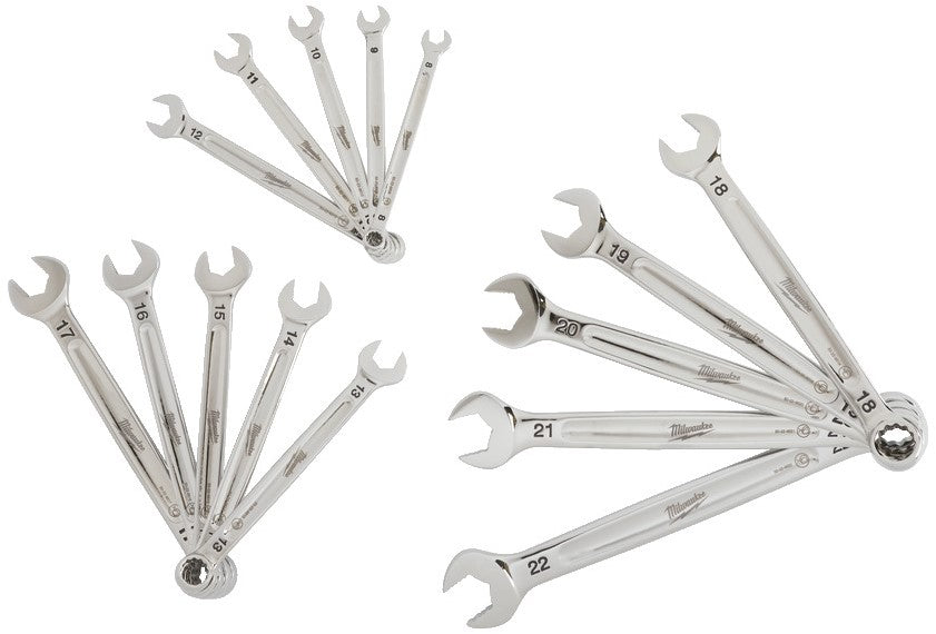 Milwaukee Combinatiesleutel sets 15 pct Maxbite Metric Comb. Spanner Set - 1pc - 4932464258