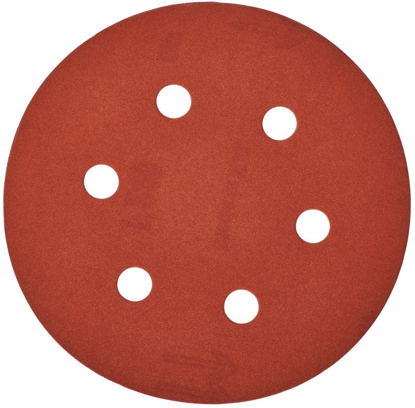 Milwaukee Schleifpapier für Exzenterschleifer Ø 150 mm - 6 Löcher 150 mm H und L GR 240-25 Stück - 4932371601