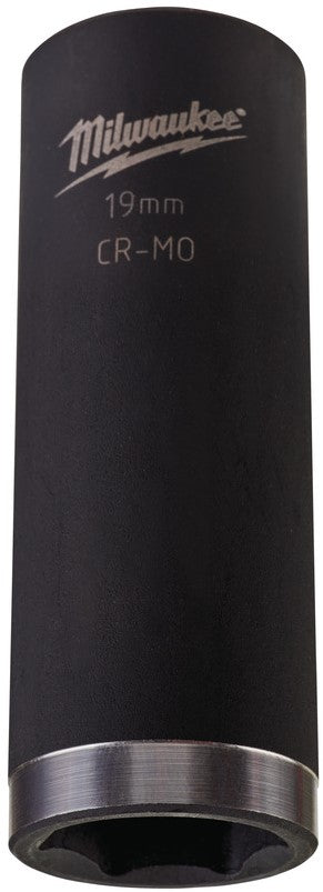 Milwaukee 1/2? SHOCKWAVE™ IMPACT DUTY impact doppen - lang 19 mm ½"" effect socket - 4932352855