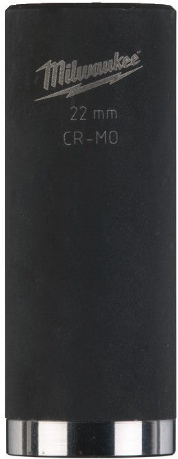 Milwaukee 1/2? SHOCKWAVE™ IMPACT DUTY impact doppen - lang 22 mm ½"" effect socket - 4932471166