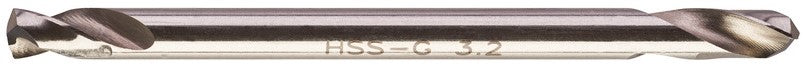 Milwaukee Metal drills HSS-Ground - Double-sided drilling 3.20 x 49-10 pieces - 4932352224