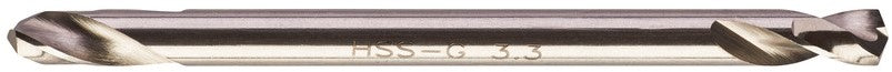 Milwaukee Metaalboren HSS-Ground - Tweezijdig borend 3.30 x 49-10 stuks - 4932352225