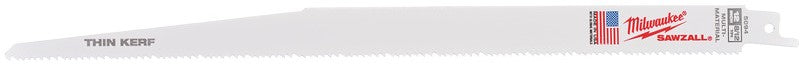 Milwaukee Universal reciprocating saw blades for wood / metal / plastic 300 x 12/08 Tpi - 5 pieces - 48005094