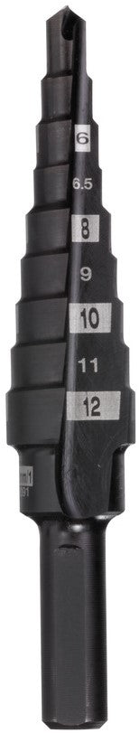 Milwaukee Stappenboren 4-12 mm, 1 mm stappen - 1 st - 48899301