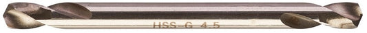 Milwaukee Metallbohrer HSS-geschliffen - Beidseitiges Bohren 4,50 x 58 - 10 Stück - 4932352230