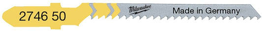 Milwaukee Decoupeerzaagbladen voor bochten 50 x 2 mm T 119 BO - 5 stuks - 4932274650