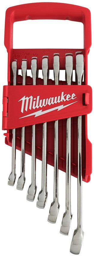 Milwaukee Combinatiesleutel sets 7 pct Maxbite Imperial Combinatie Spanner Set - 1 st - 48229407