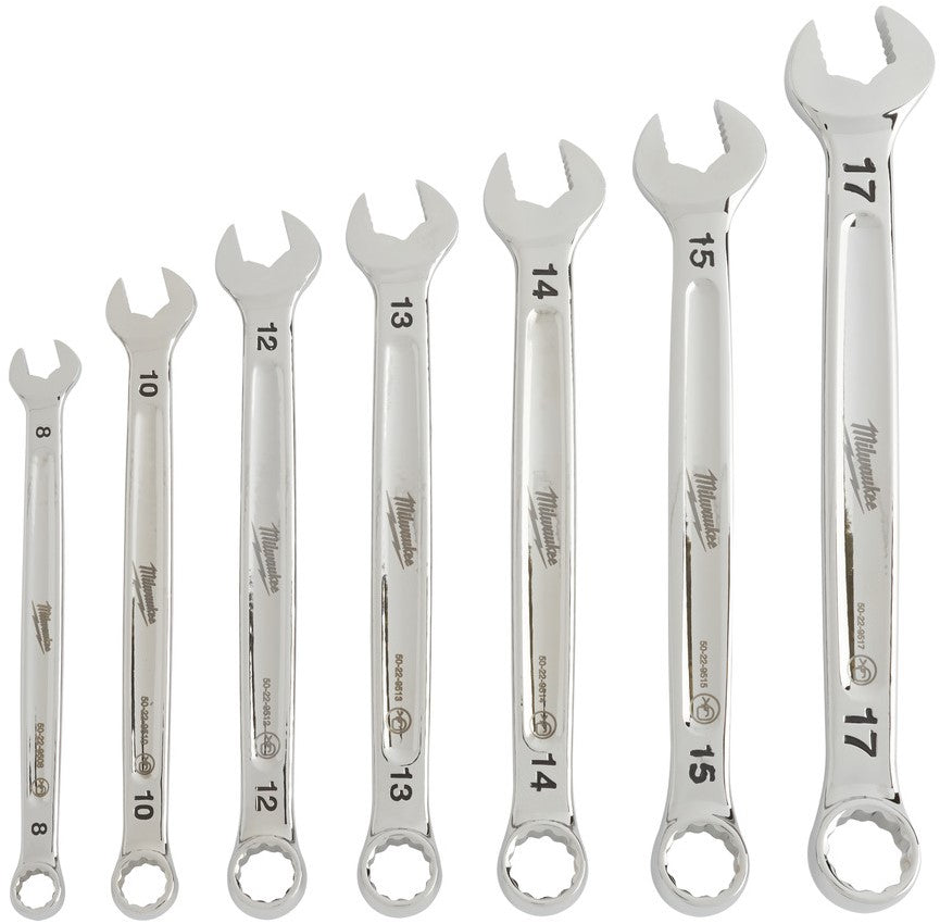Milwaukee Combinatiesleutel sets 7 pct Maxbite Metric Comb. Spanner Set - 1pc - 4932464257