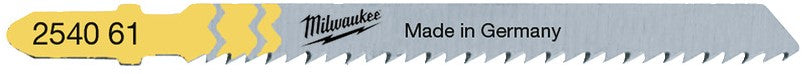 Milwaukee Jigsaw blades for clean and splinter-free sawing 75 x 2.5 mm T 101 B - 25 pieces - 4932373489