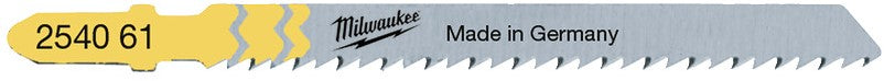 Milwaukee Jigsaw blades for clean and splinter-free sawing 75 x 2.5 mm T 101 B - 5 pieces - 4932254061