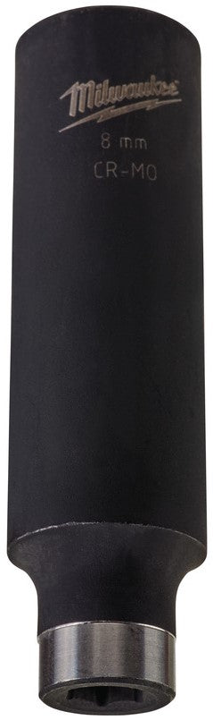 Milwaukee 1/2? SHOCKWAVE™ IMPACT DUTY impact doppen - lang 8 mm ½"" effect socket - 4932352847