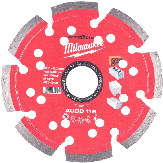 Milwaukee Speedcross AUDD AUDD 115 mm - 1 Stück - 4932399823