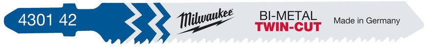 Milwaukee Universal jigsaw blades Bi 91 x 2.5 / 1.8 mm x 123 TF - 5 pieces - 4932430142