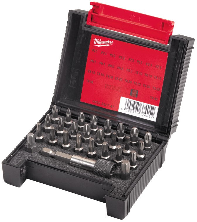 Milwaukee Compact screwdriver bit cassettes Compact Set SL / PH / PZ - 12 pieces - 4932399513