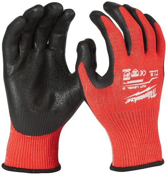 Milwaukee Cut Grade 3 getauchte Handschuhe. Handschuhe für Schnittstufe 3 - M / 8 - 1 Stück - 4932471420