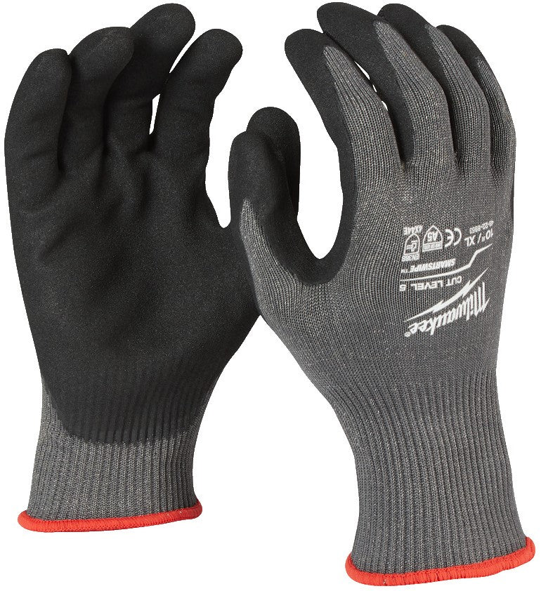 Milwaukee Cut Resistant Gloves Class 5 Cut Level 5 Gloves - XXL / 11 - 1pc - 4932471427