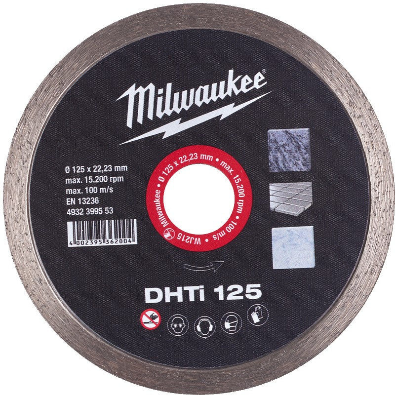 Milwaukee Diamantdoorslijpschijven DHTi DHTi 125 mm - 1 st - 4932399553