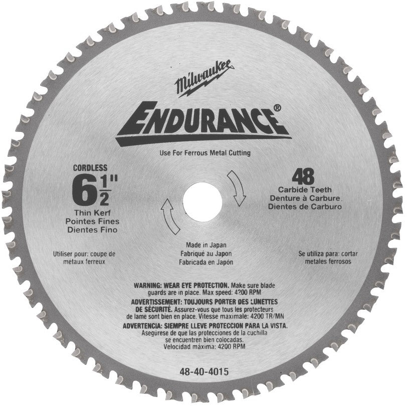 Milwaukee Circular saw blades for metal F 165 x 20 x 48 - 1 pc - 48404015