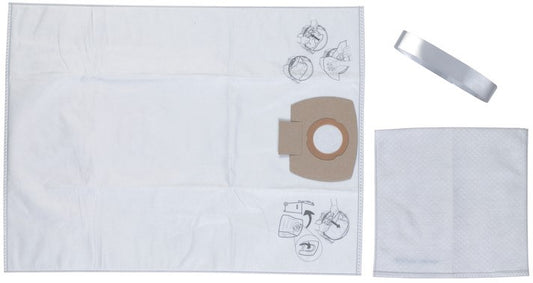 Milwaukee Filterzakken Fleece, 25 l - 5 stuks - 4932352306