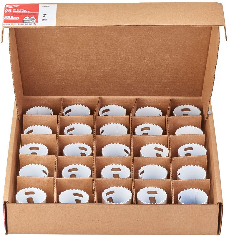 Milwaukee Hole Dozer™ gatzagen bulk packs Hole Dozer Gatzaag - 51 mm - 25 stuks - 49565160