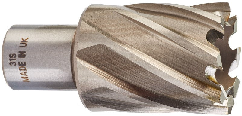 Milwaukee Helical HSS Milling Crowns HSSAC 31 x 30 - 1 pc - 4932343287