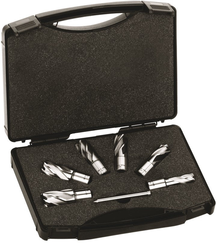 Milwaukee HSS Spiral Milling Crown Set (6 Piece) HSSAC Set - 6 Pieces - 4932372533