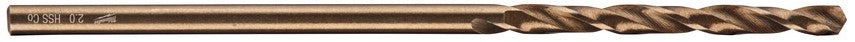 Milwaukee Metal Drill Bits HSS-Ground Cobalt - DIN 338 HSSGC 2.0 x 49 - 2 Pieces - 4932363250