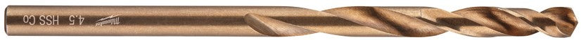 Milwaukee Metaalboren HSS-Ground Cobalt - DIN 338 HSSGC 4,5 x 80 - 1 st - 4932363262