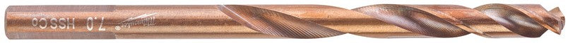 Milwaukee Metaalboren HSS-Ground Cobalt - DIN 338 HSSGC 7,0 x 109 - 1 st - 4932363271
