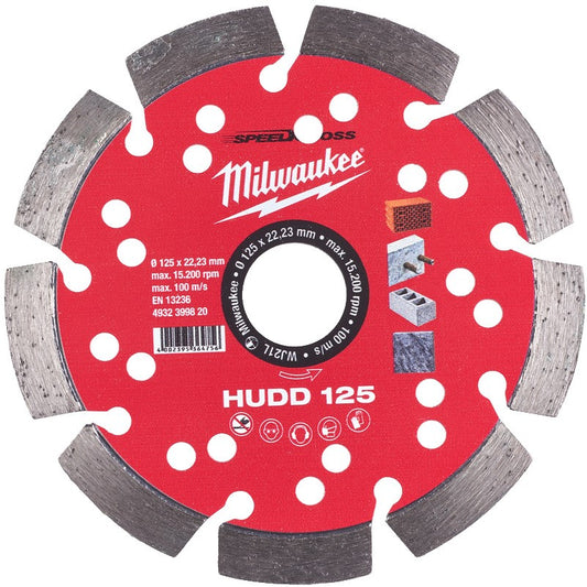Milwaukee Speedcross HUDD Hudd 125 mm - 1 st - 4932399820