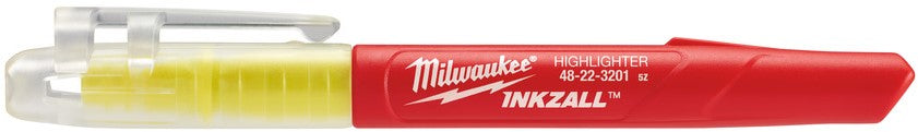 Milwaukee INKZALL™ markeerstiften INKZALL Highlighters Geel - 5pc - 48223201