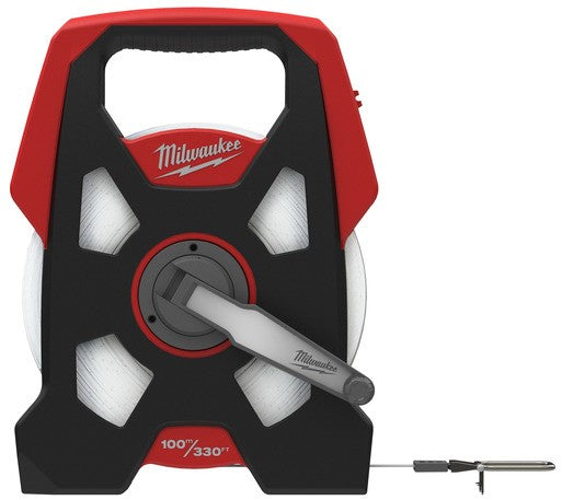 Milwaukee Lange metalen meetband Open Reel - 100m / 330ft - 48225211