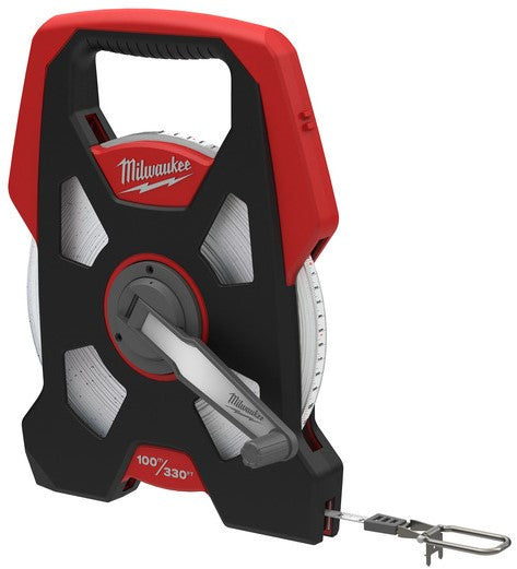 Milwaukee Lange metalen meetband Open Reel - 100m / 330ft - 48225211