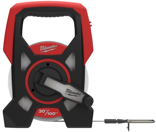 Milwaukee Lange metalen meetband Open Reel - 30m / 100ft - 48225203