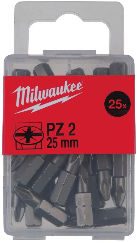 Milwaukee Schroefbits PZ 3 x 25 mm - 25 stuks - 4932399591