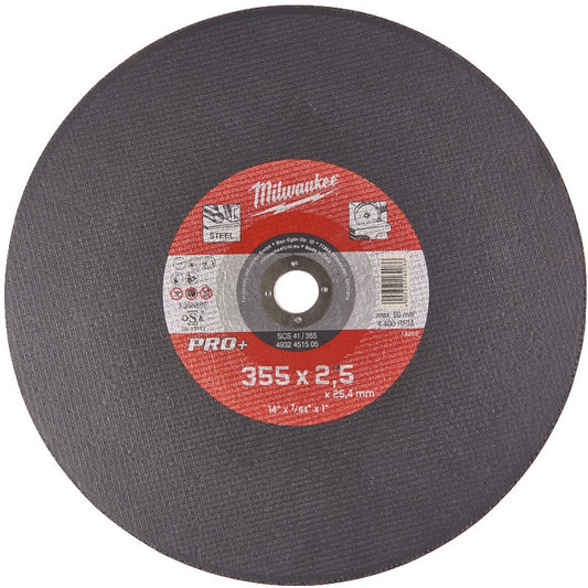 Milwaukee Hacksaw blade for miter saws PRO+ SC 41/355 x 2.5 x 25 mm - 10 pieces - 4932451505