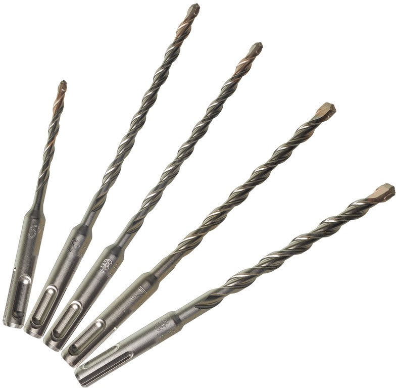 Milwaukee Set SDS-plus Hammerbohrer - Schneiden 2 Seiten / Kassetten SDS-Plus M2 Set GB - 5 Stück - 4932352834
