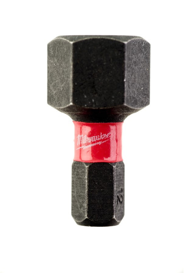 Milwaukee Shockwave Impact Duty™ screwdriver bits Shockwave Hex 12 mm x 25 mm - 2 pieces - 4932430900