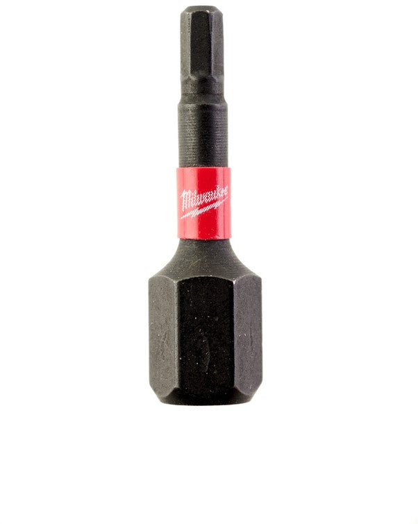 Milwaukee Shockwave Impact Duty™ screwdriver bits Shockwave Hex 2.5 mm x 25 mm - 2 pieces - 4932430893