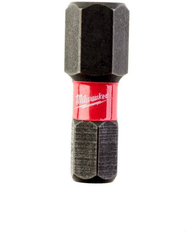 Milwaukee Shockwave Impact Duty™ screwdriver bits Shockwave Hex 8 mm x 25 mm - 2 pieces - 4932430898